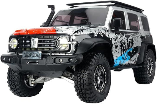 🚜 1:8 Scale Tank 300 RC Crawler Car PNP Tracked Off-Road Vehicle | Long Range Remote Control