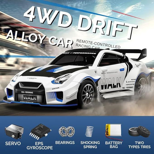 🚗 1/43 Scale 4WD RC Drift Car
